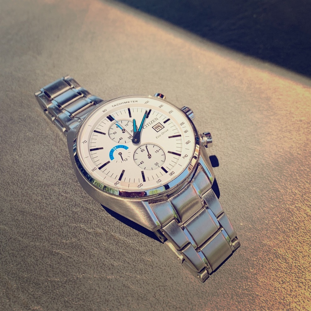 Citizen Men’s Eco-Drive Tachymeter Watch